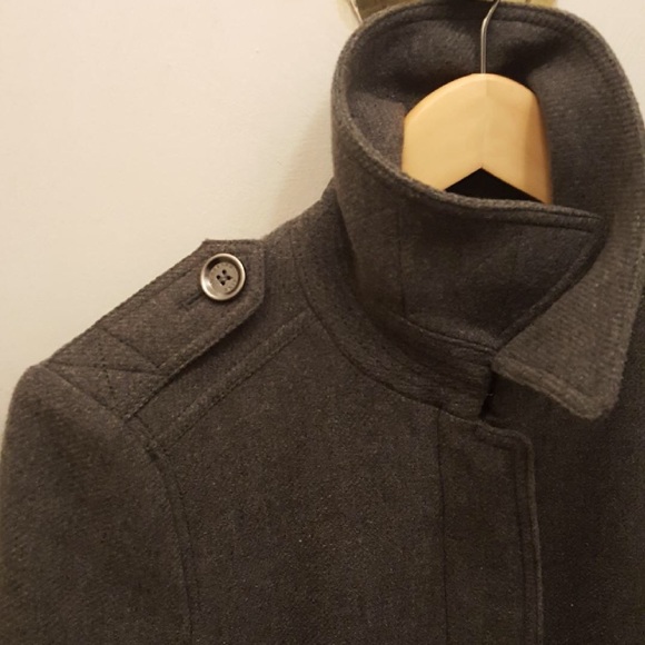 SALE!!! BURBERRY Winter Wool & Cashmere Pea coat - Picture 5 of 8